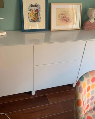 Mobile buffet bianco