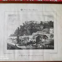 Quadro con castello di Alpignano