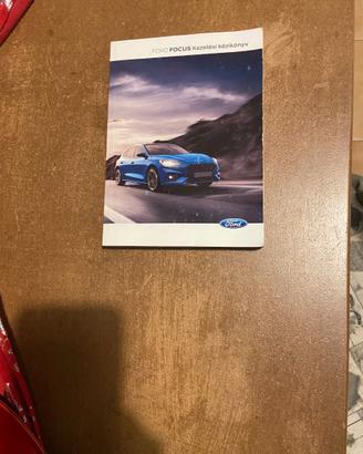 Libretto per Ford Focus del 2019