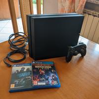 PlayStation 4 + DualShock 4 + tre giochi