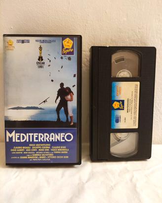 Mediterraneo VHS cofanetto videocassetta
