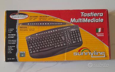 Sunnyline Tastiera Multimediale PS/2 QWERTY IT