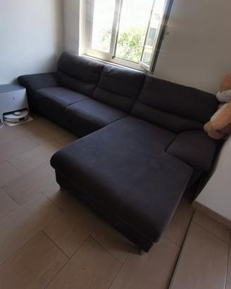 divano con penisola 