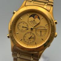 Orologio Seiko 7T36-6A30 Moonphase – Gold Raro