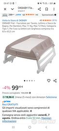 fasciatoio ok baby per vasca da bagno e lettino