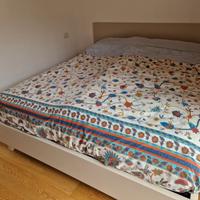 Letto contenitore Oggioni legno laccato