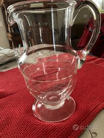 Caraffa d’epoca  in vetro Vintage anni 50/60