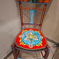 sedia d'autore siciliana