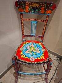 sedia d'autore siciliana