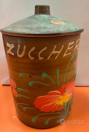 PORTA ZUCCHERO DIPINTO A MANO