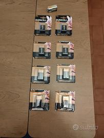 Batterie Duracell  Plus 9V Pile Alcaline  8 Pezzi 
