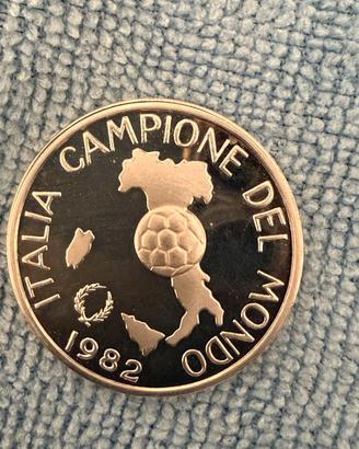 Medaglia Commemorativa Calcio Mondiali  Argento