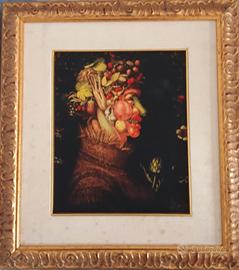 Riproduzione su tela Opera di Giuseppe Arcimboldo