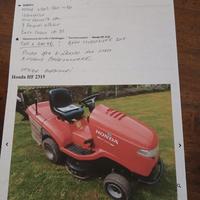 Trattorini tosaerba honda 2315