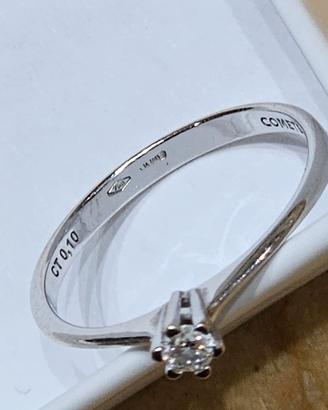 Anello Comete Gioielli Oro Diamante CERTIFICATO 