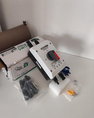 Interruttore DC per fotovoltaico
