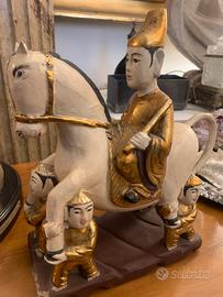 Statua con cavallo
