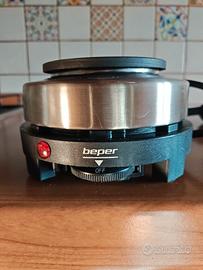 Piccola  piastra elettrica da campeggio 