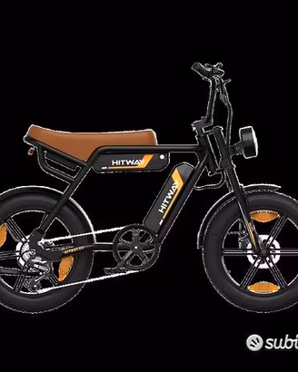 FAT BIKE DOPPIA BATTERIA BK29S HITWAY NUOVO