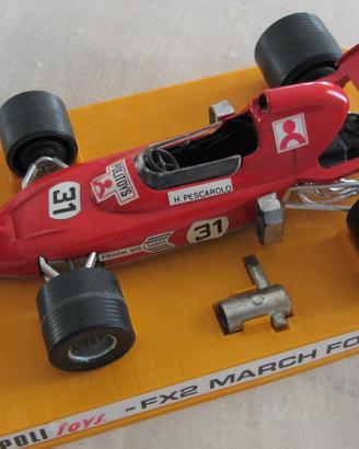 Politoys FX2 March Ford 721 F1 Pescarolo n.31