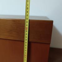 Soggiorno a 100 in noce e ciliegio