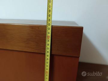 Soggiorno a 100 in noce e ciliegio