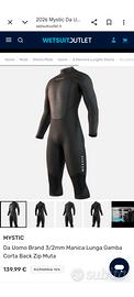 Muta Mystic  3.2 manica lunga  gamba corta Size M