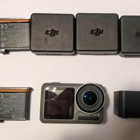 Dji Osmo Action 1 + 3 batterie + accessori