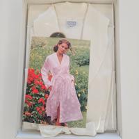 Vestaglia Donna Bosetti-Linclalor bianco, taglia M