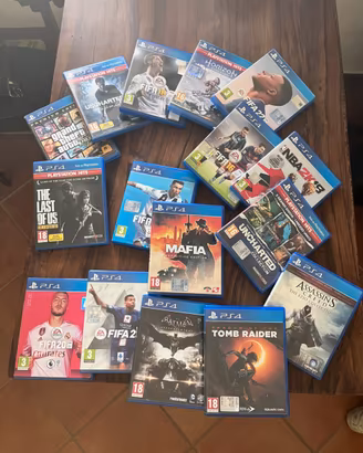 Lotto Giochi PS4 120€ TRATTABILI