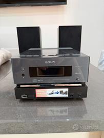 Sony Mini impianto Hi-Fi stereo  con casse