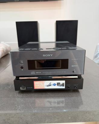 Sony Mini impianto Hi-Fi stereo  con casse