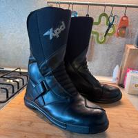 Stivali moto XPd in pelle, n 44.