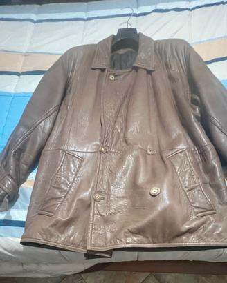 GIACCONE IN PELLE IMBOTTITO DI NAZARENO GABRIELLI.