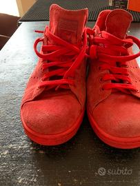 Adidas stan smith originals rosse scamosciate Abbigliamento e