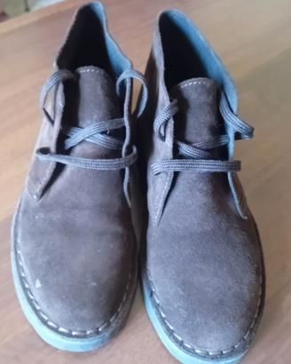Scarpe polacchine marroni donna 37 Carlo Shoe ITA