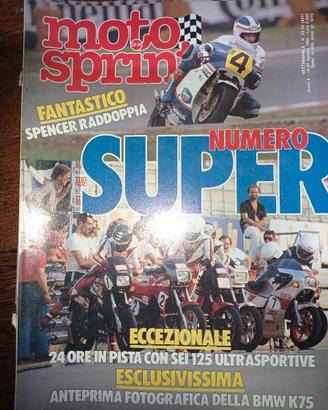 Rivista MOTOSPRINT numero 33/34 del 1985