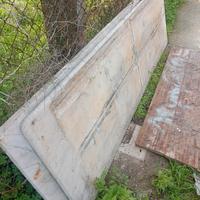 lastra in marmo bianco