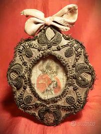 QUADRETTO DEVOZIONALE CON  SAN LUIGI GONZAGA -1700