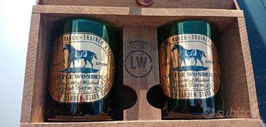L.w Horse Little Wonder  2  Bicchieri + Cofanetto