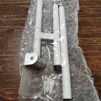 Maniglione WC gamba regolabile + maniglia doccia