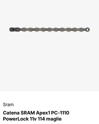Catena Sram Apex 11v