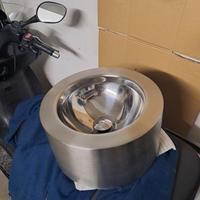 Lavandino in inox rotondo NUOVO