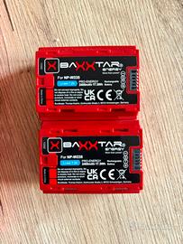 Lotto di 9 batterie NP-W235 per