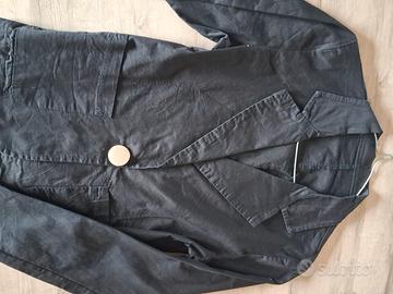 giacca da donna cotone nero taglia M slim