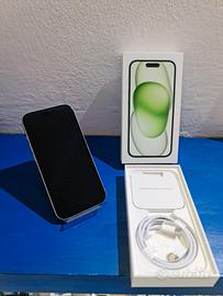 iPhone 15 128GB Verde perfetto 🔋 90% Garanzia 