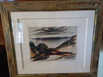 LITOGRAFIA SCILLA RENATO GUTTUSO