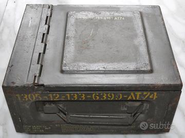 Cassa metallo tedesca portamunizioni mm20 vintage