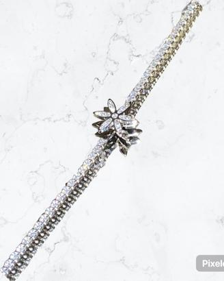 Luca Barra Bracciale Tennis Fiore Girevole
