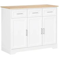 Credenza Moderna in MDF e Truciolato con Ripiano
